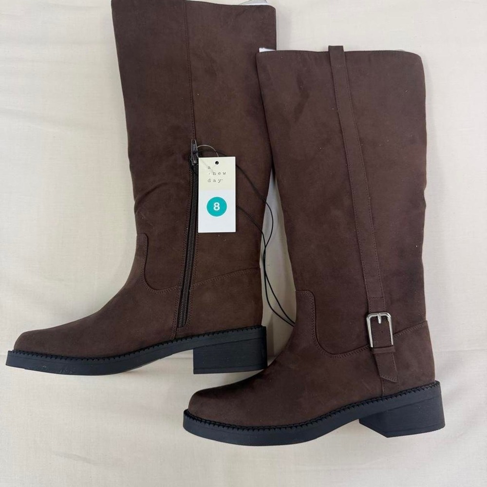 Brown knee-high boots from A‎ New Day in size 8